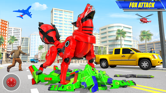 Fox Robot Transform Bike Game MOD APK (Unlimited Money) Download 4