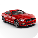 Muscle car sounds icon