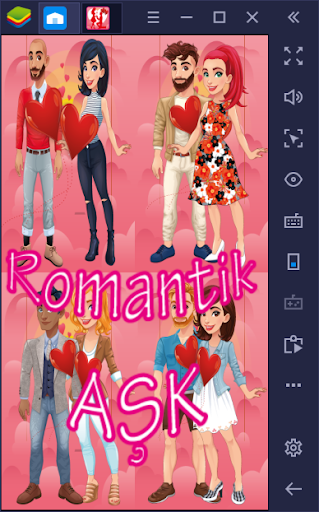Android application Aşk screenshort