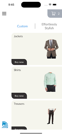 HH Custom Tailor Screen 3
