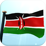 Kenya Flag 3D Live Wallpaper icon