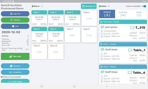 Android application QonUS Business screenshort