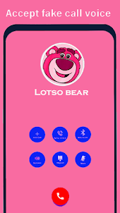 Cute Lotso Bear Fake Call