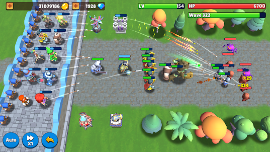 Wall Castle: Tower Defense TD
