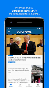 Euronews: Daily breaking world news & Live TV 5.4.4 APK screenshots 1