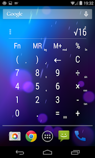 Calculator Widget Themes PRO لقطة شاشة