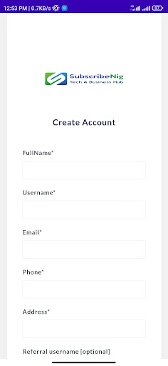 Subscribenig Topup Screen 2