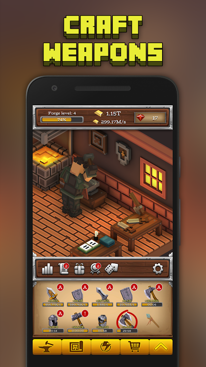 ForgeCraft - Crafting Tycoon - 1.21.05 - (Android)
