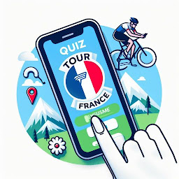 Значок приложения "Quiz Tour de France"