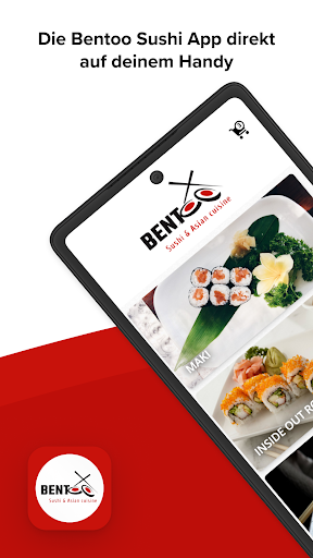 Android application Bentoo Sushi and Asian Cuisine screenshort