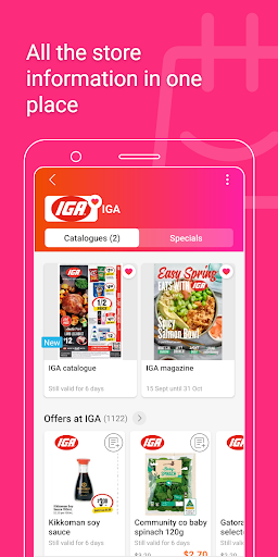 Screenshot of Catalogues & offers Australia