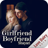 Girlfriend boyfriend shayari (Love Diary) icon