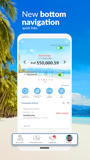 PSBank Mobile Screen 2