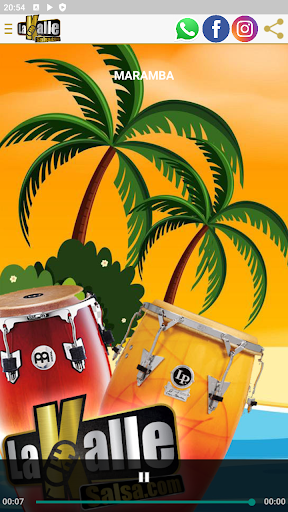 Android application La kalle Salsa Radio screenshort