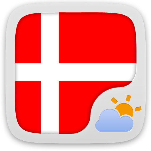 Danish Language GOWeatherEX  Icon