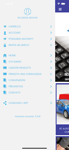 Ricobene Broker Screen 3