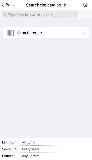Penrith City Library App Screen 2