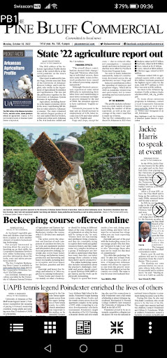Android application Pine Bluff Commercial eEdition screenshort