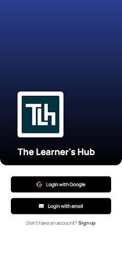 Android application The Learner's Hub screenshort