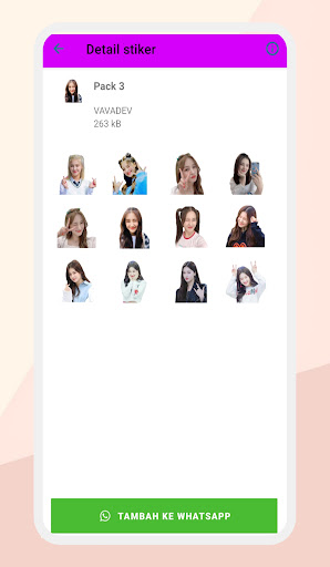 Nancy Momoland WAsticker