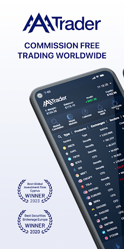 Android application AAATrader - Worldwide Trading screenshort