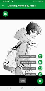 Drawing Anime Boy Ideas android2mod screenshots 5