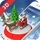 Merry Christmas 3D Theme icon