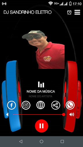 Android application DJ SANDRINHO ELETRO screenshort