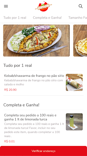 Android application Lahmajun - Delícias Turcas screenshort