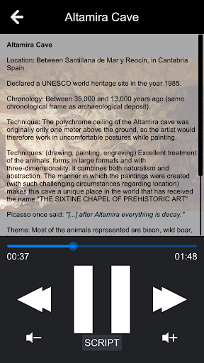 Audioguide The Stone Age