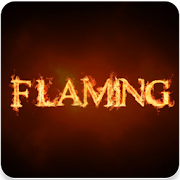 Flaming Text : Fire Text Photo Art