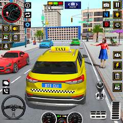 City Cab Driver Car Taxi Games MOD