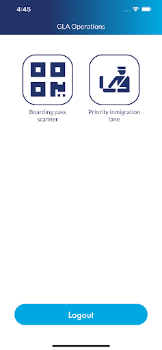 Android application GLA Staff App screenshort