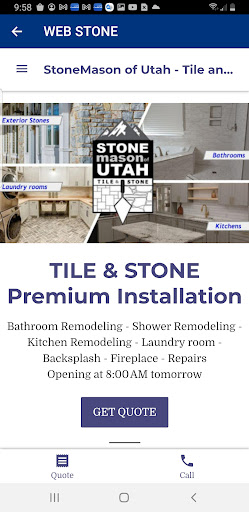 Stone mason of UTAH Screen 2
