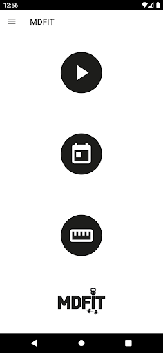 Android application MDFIT screenshort