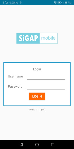 Android application SiGAP Mobile screenshort
