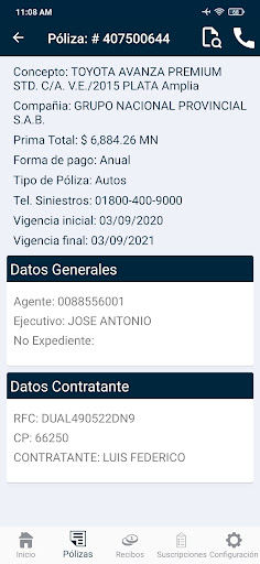 SeguroMas S+F Screen 3