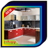 Minimalist kitchen design icon