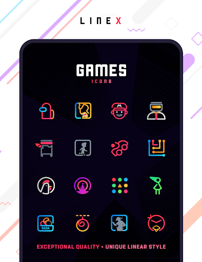 LineX Icon Pack APK v4.5 (PAID Patched) poster-5