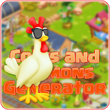 Coins generator free for hayday prank icon
