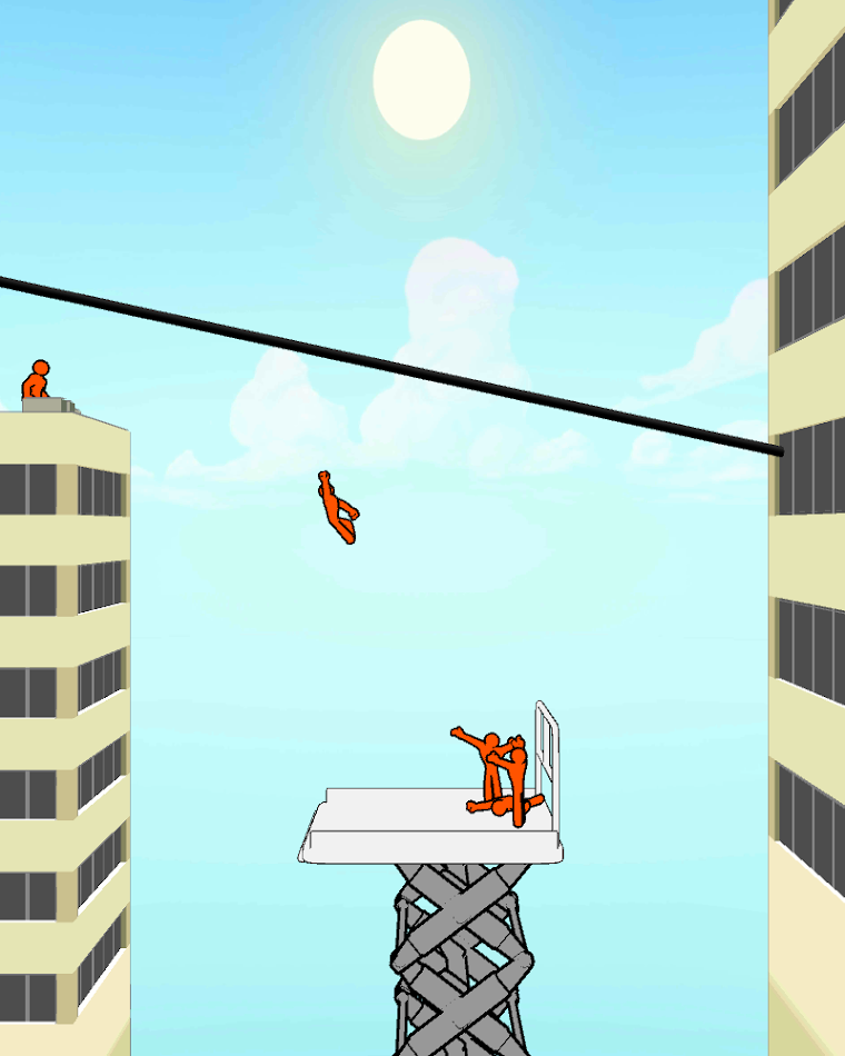 #7. Ragdoll Rescue (Android) Által: Risehigh Games