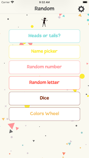 Random generator name decision Screen 2