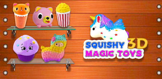 SQUISHY魔法のおもちゃゲーム3DASMR