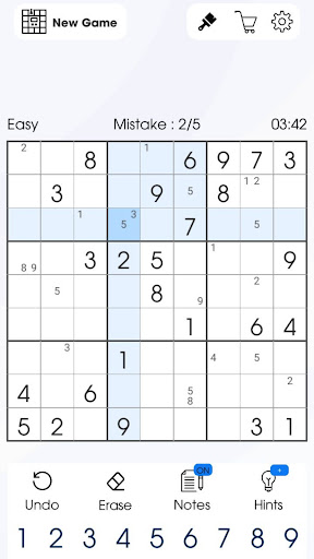 Sudoku - Classic Sudoku Puzzle Screen 3