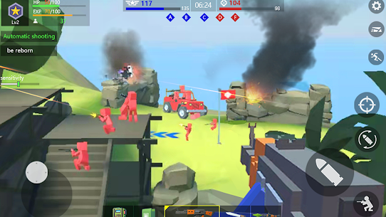 تحميل لعبة Pixel Shooter: Combat FPS مهكرة وكاملة 2023 3