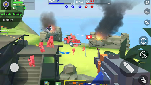 Screenshot 3 Pixel Shooter：Combat FPS android