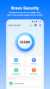Bravo Security: boost cleaner Mod Apk 5