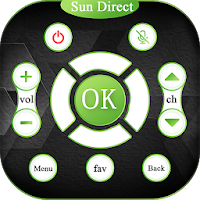 Sun Direct SetTop Box Remote