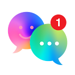 Cover Image of Tải xuống Messenger - Tin nhắn được dẫn dắt, Trò chuyện, Biểu tượng cảm xúc, Chủ đề 1.0.6 APK