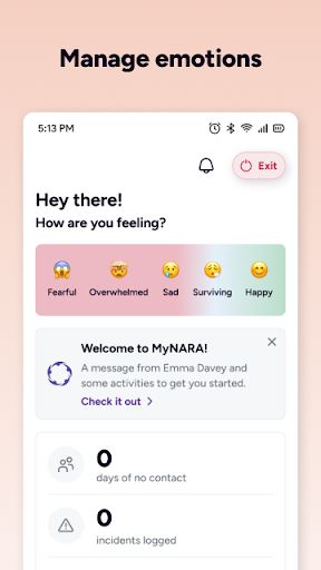 MyNARA Screen 2